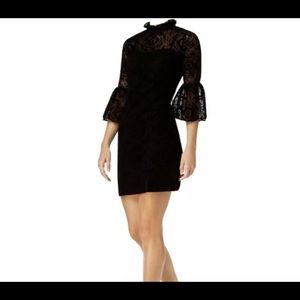 Calvin Klein Velvet Burnout Dress